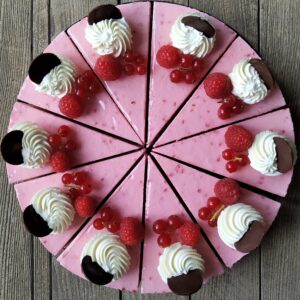 Himbeerquark-Torte