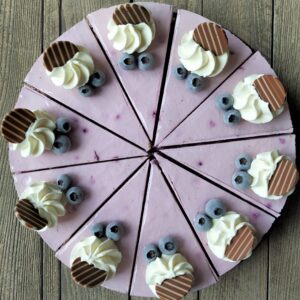 Heidelbeerquark-Torte