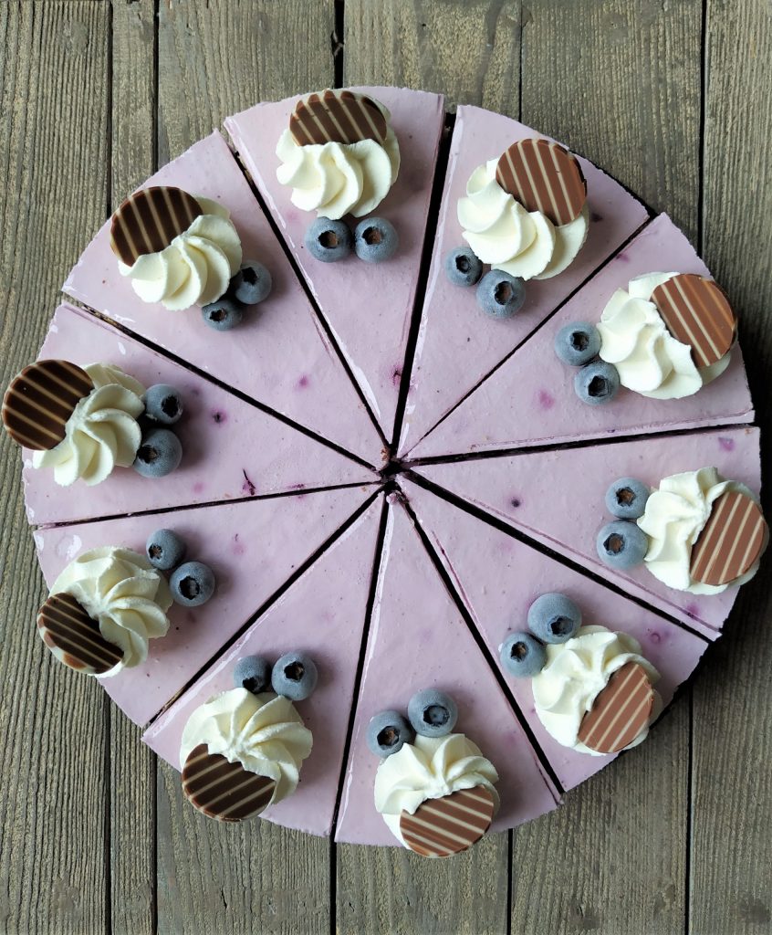 Heidelbeerquark-Torte