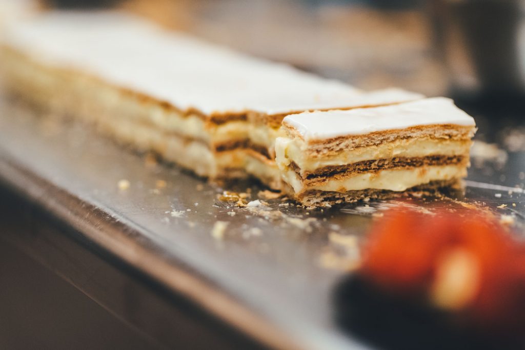 Crèmeschnitte am Meter